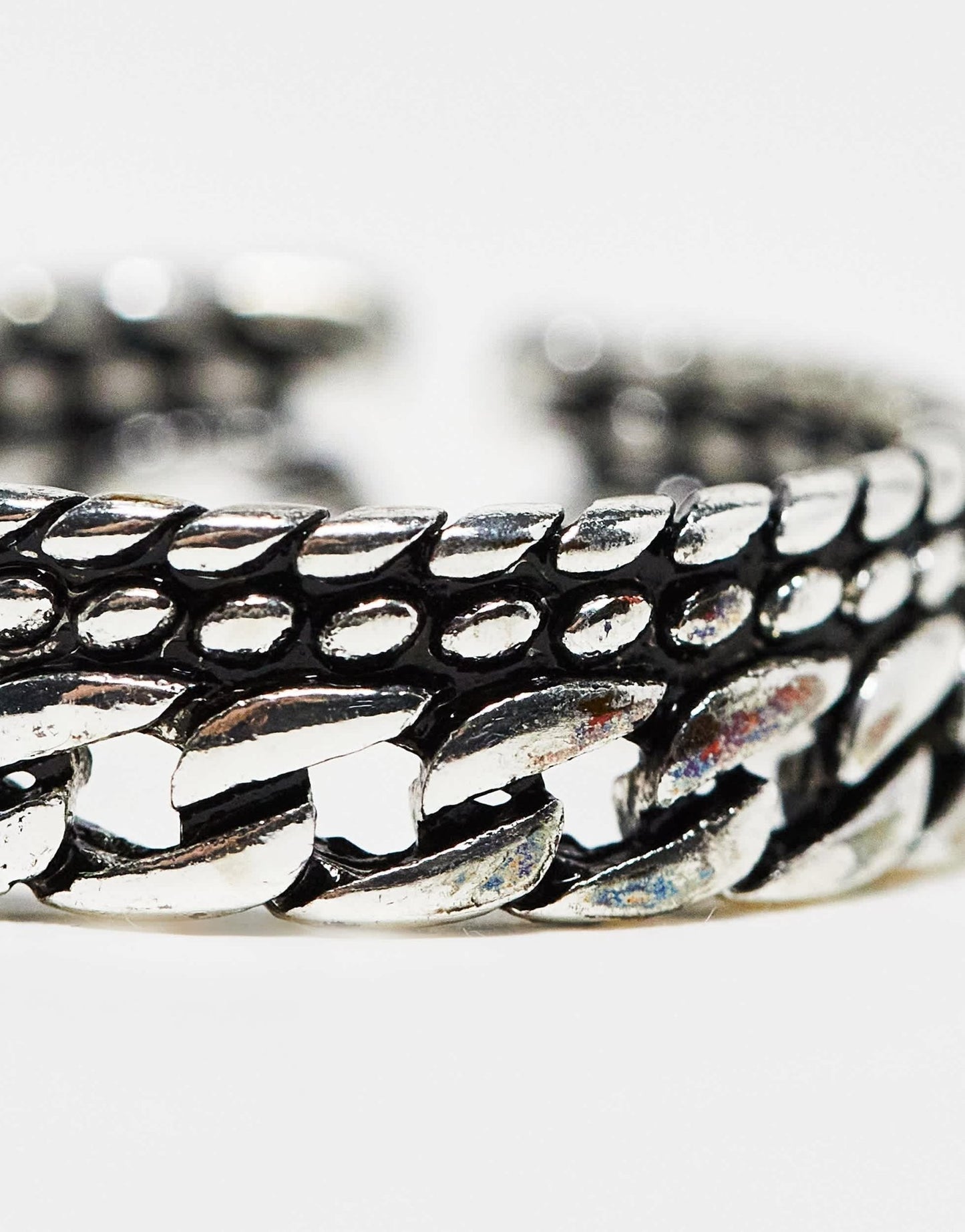 SVNX chain detail ring in silver - ASOS Sample Sale EU Store