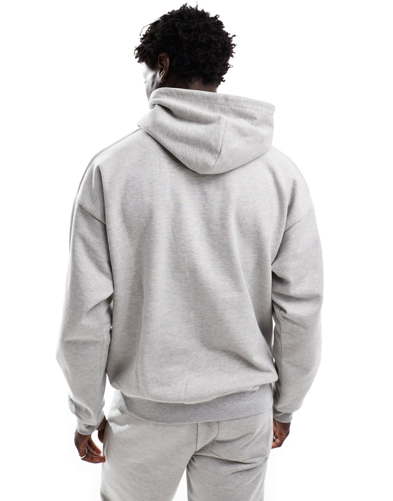 The Couture Club co - ord heavyweight emblem hoodie in grey - ASOS Sample Sale EU Store