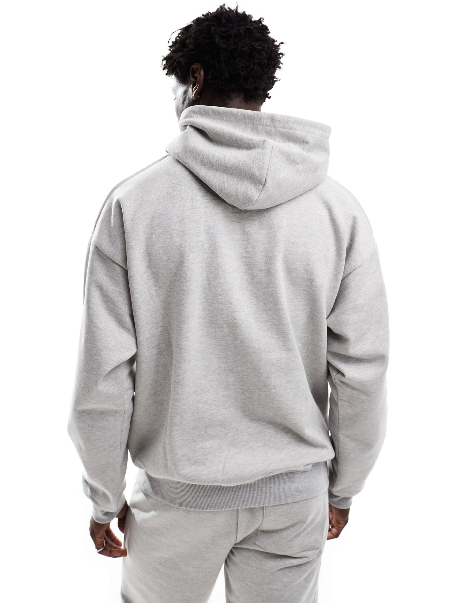 The Couture Club co - ord heavyweight emblem hoodie in grey - ASOS Sample Sale EU Store