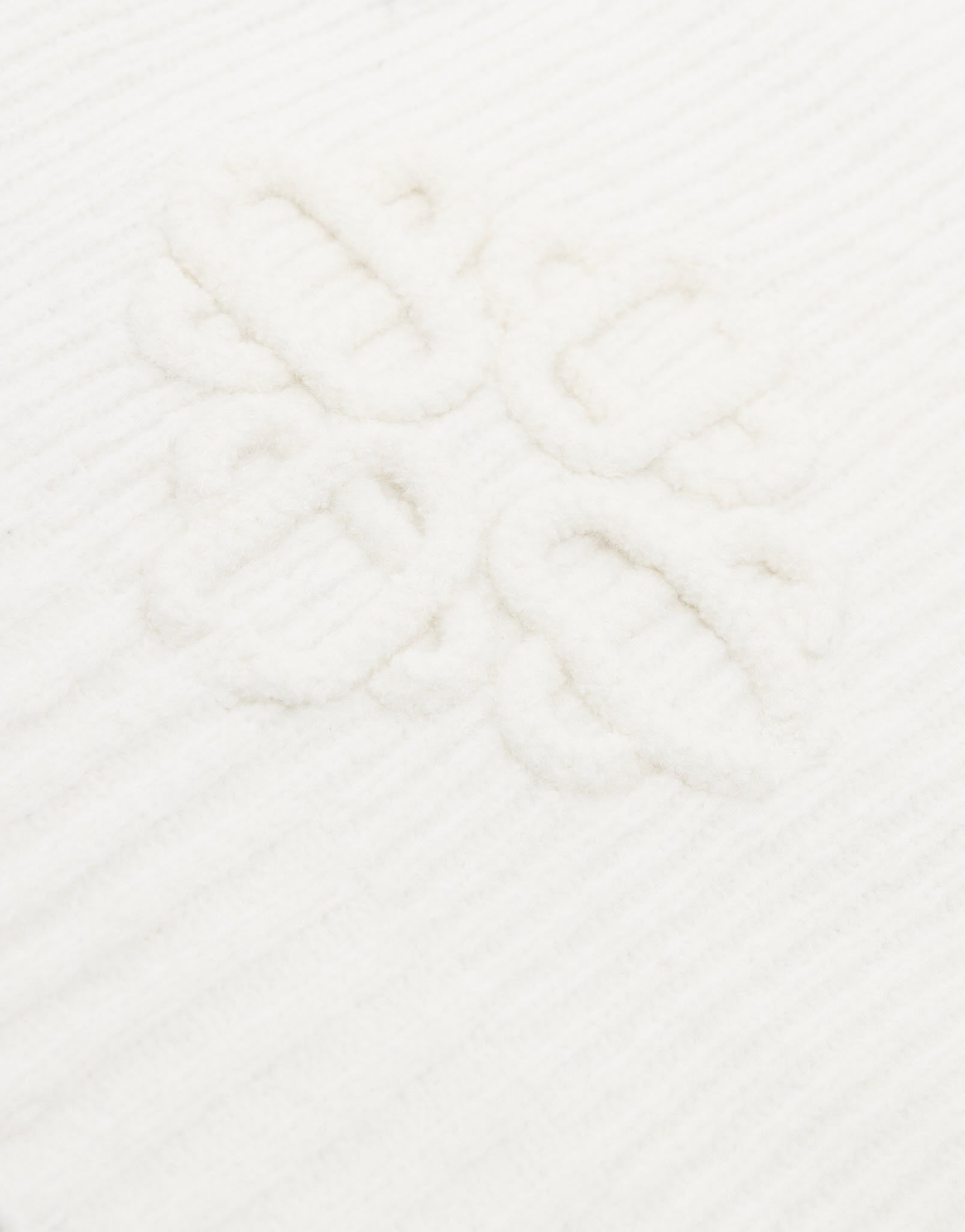 The Couture Club emblem knitted scarf in off white - ASOS Sample Sale EU Store