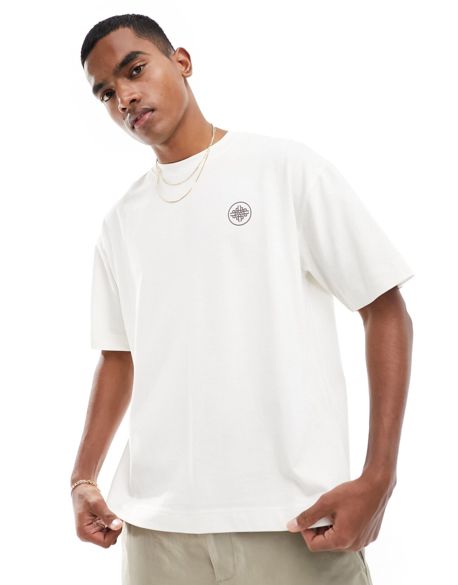 The Couture Club relaxed fit t-shirt in off white - ASOS Sample Sale EU Store