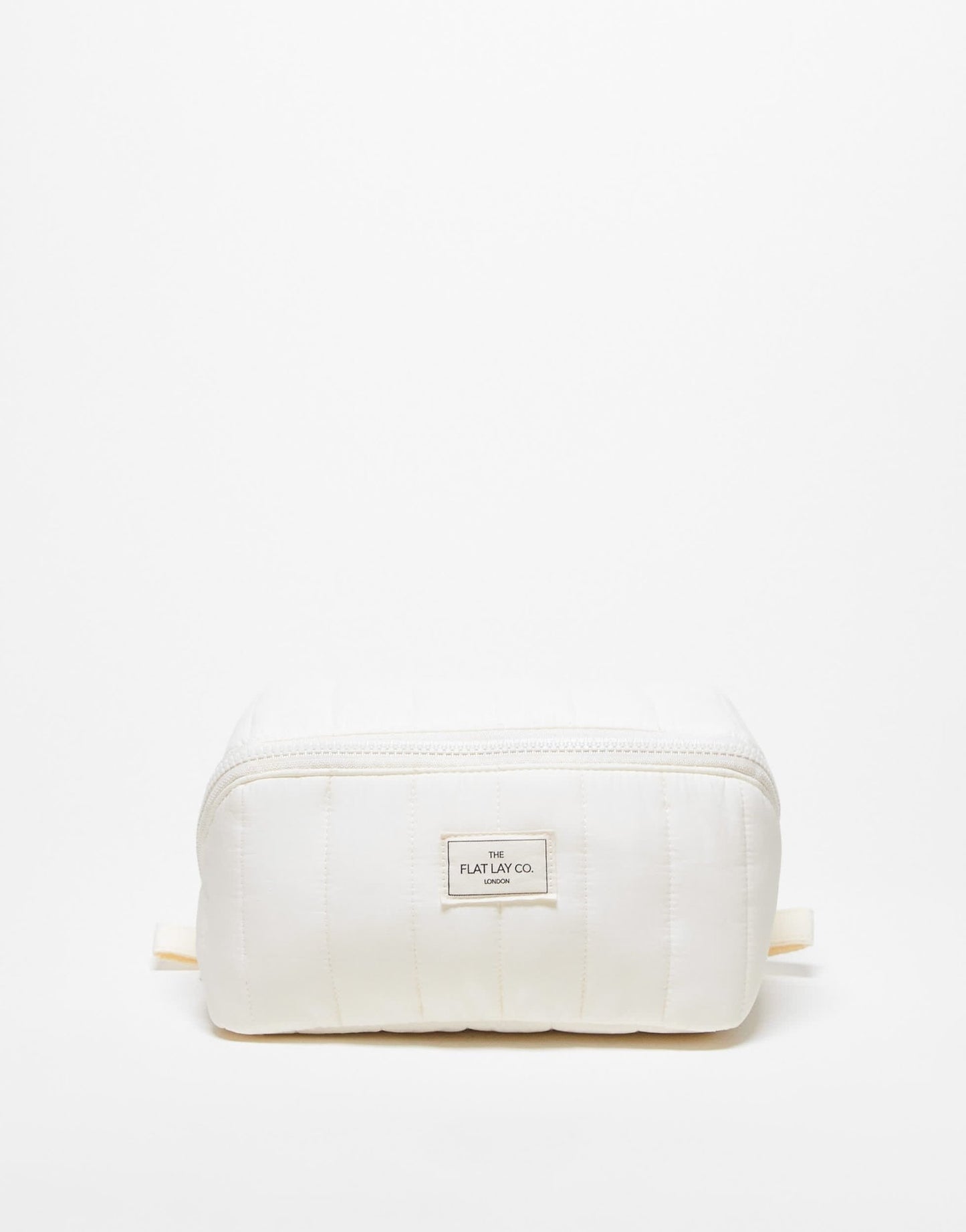 The Flat Lay Co. Marshmallow Open Flat Box Bag in Vanilla - ASOS Sample Sale EU Store
