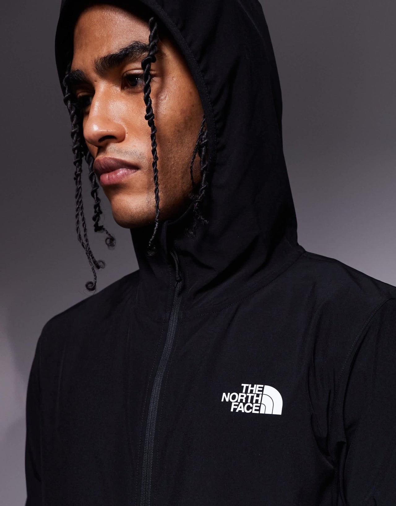 The North Face 24/7 full zip logo hoodie in black - ASOS Sample Sale EU Store