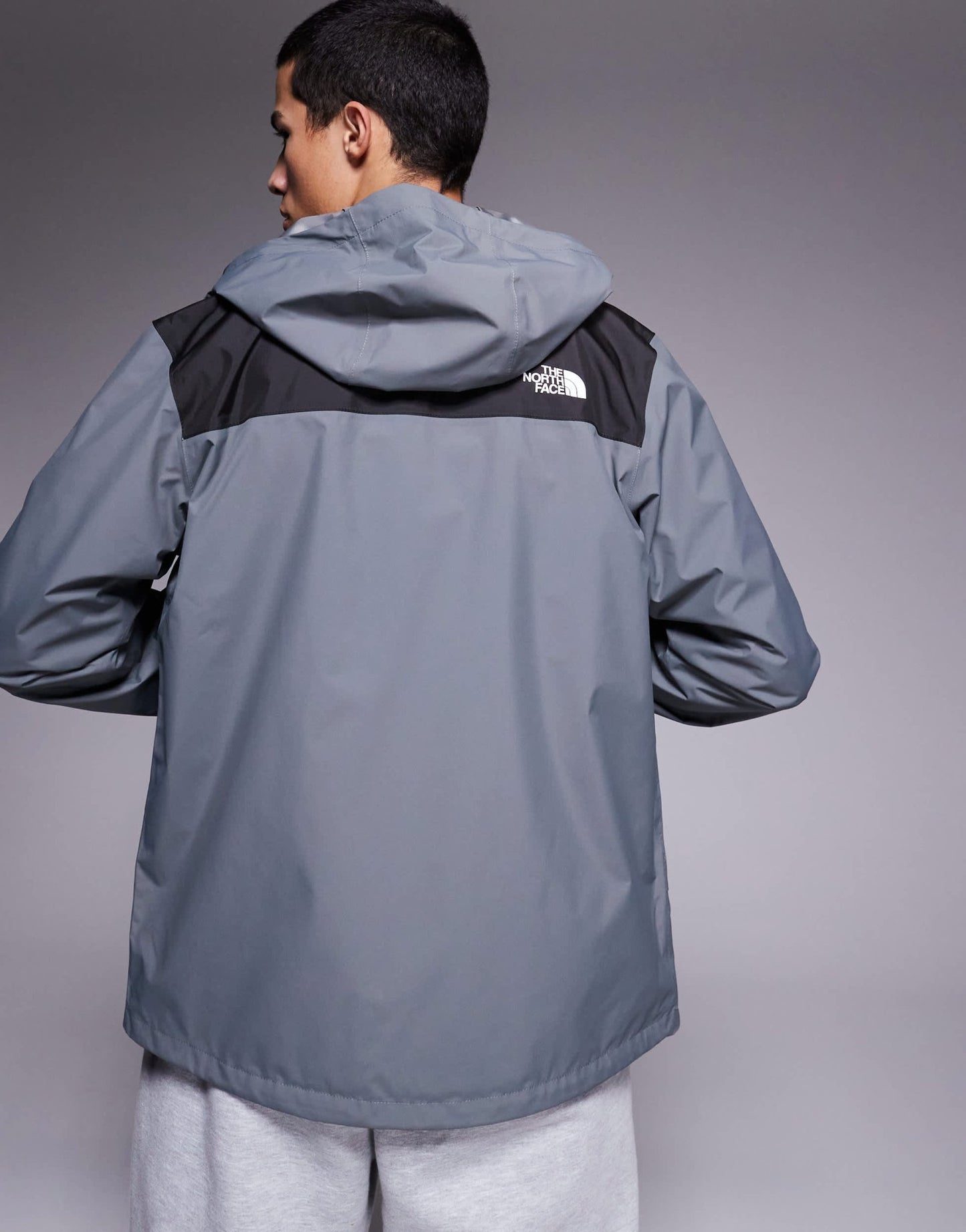 The North Face Antora waterproof jacket in grey - ASOS Sample Sale EU Store