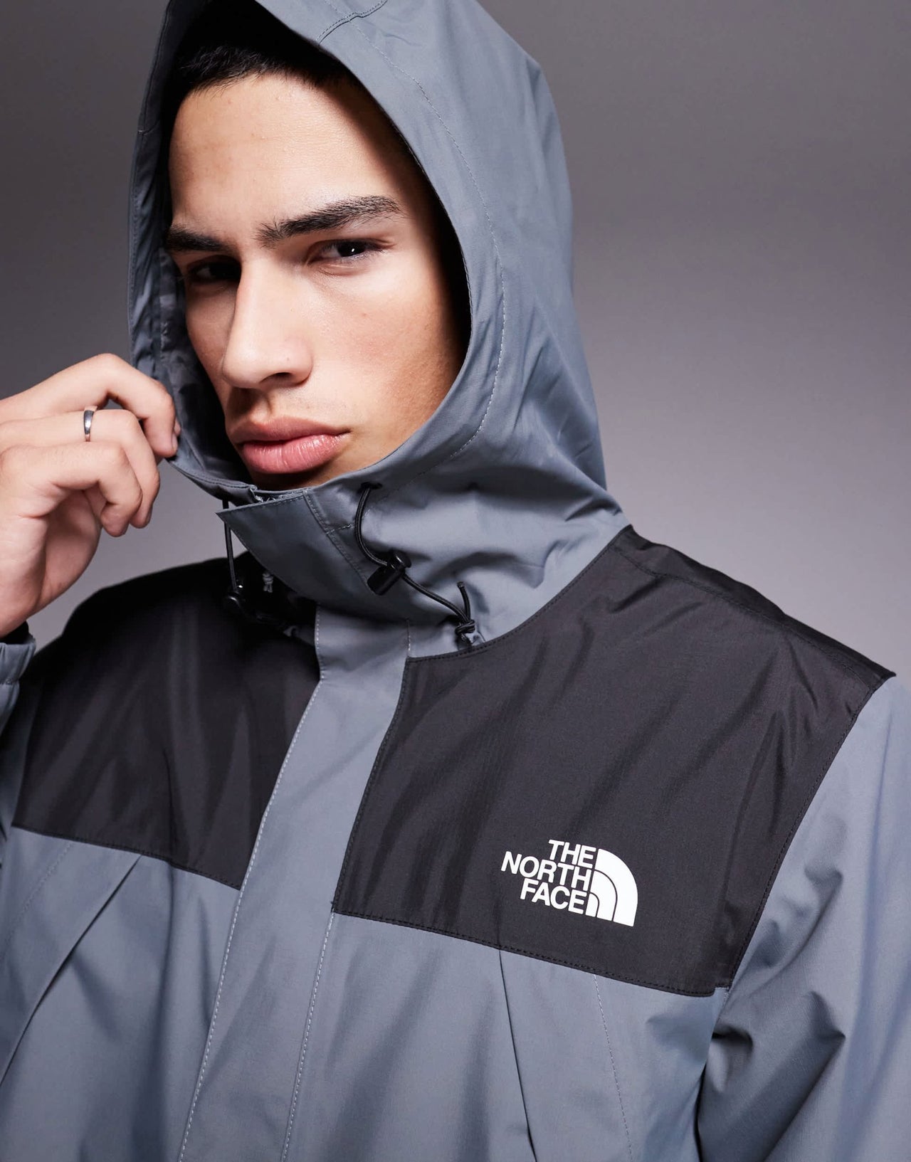 The North Face Antora waterproof jacket in grey - ASOS Sample Sale EU Store