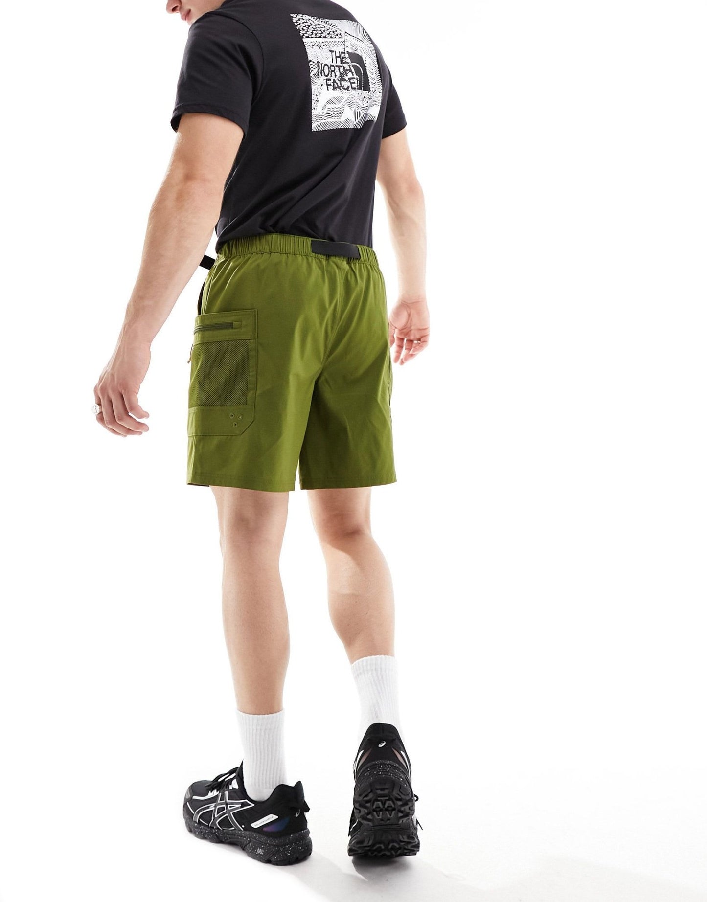 The North Face Class V Pathfinder belted shorts in khaki - ASOS Sample Sale EU Store