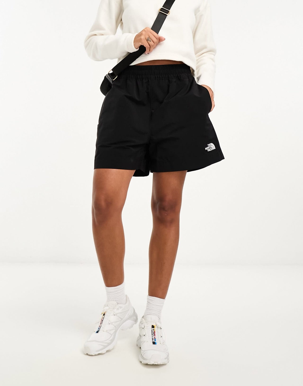 The North Face Easy Wind shorts in black - ASOS Sample Sale EU Store
