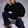The North Face Extreme Pile full zip borg fleece jacket in black