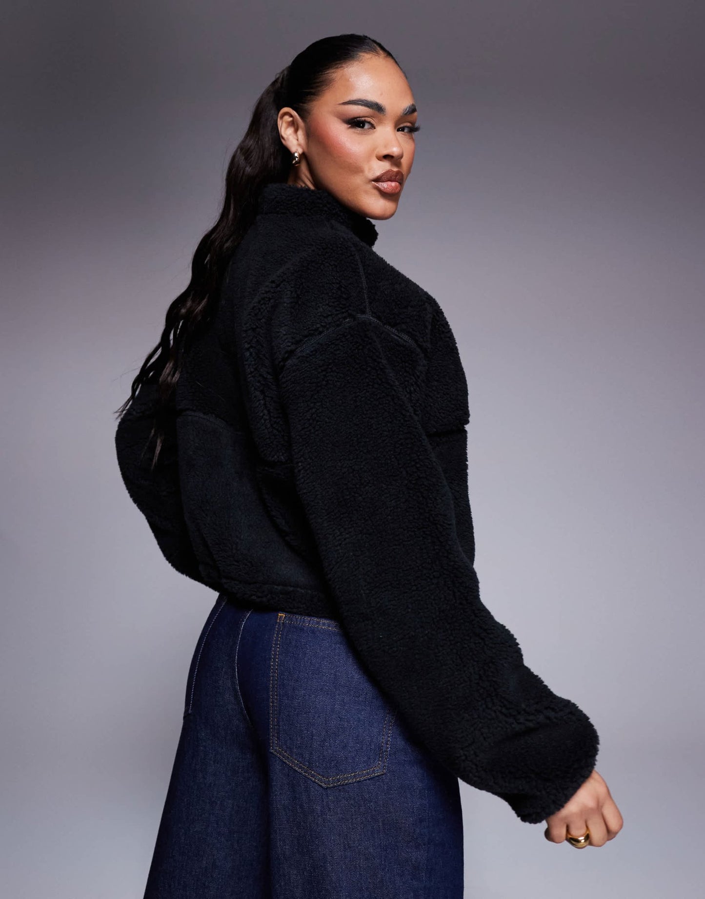 The North Face Extreme Pile full zip borg fleece jacket in black - ASOS Sample Sale EU Store