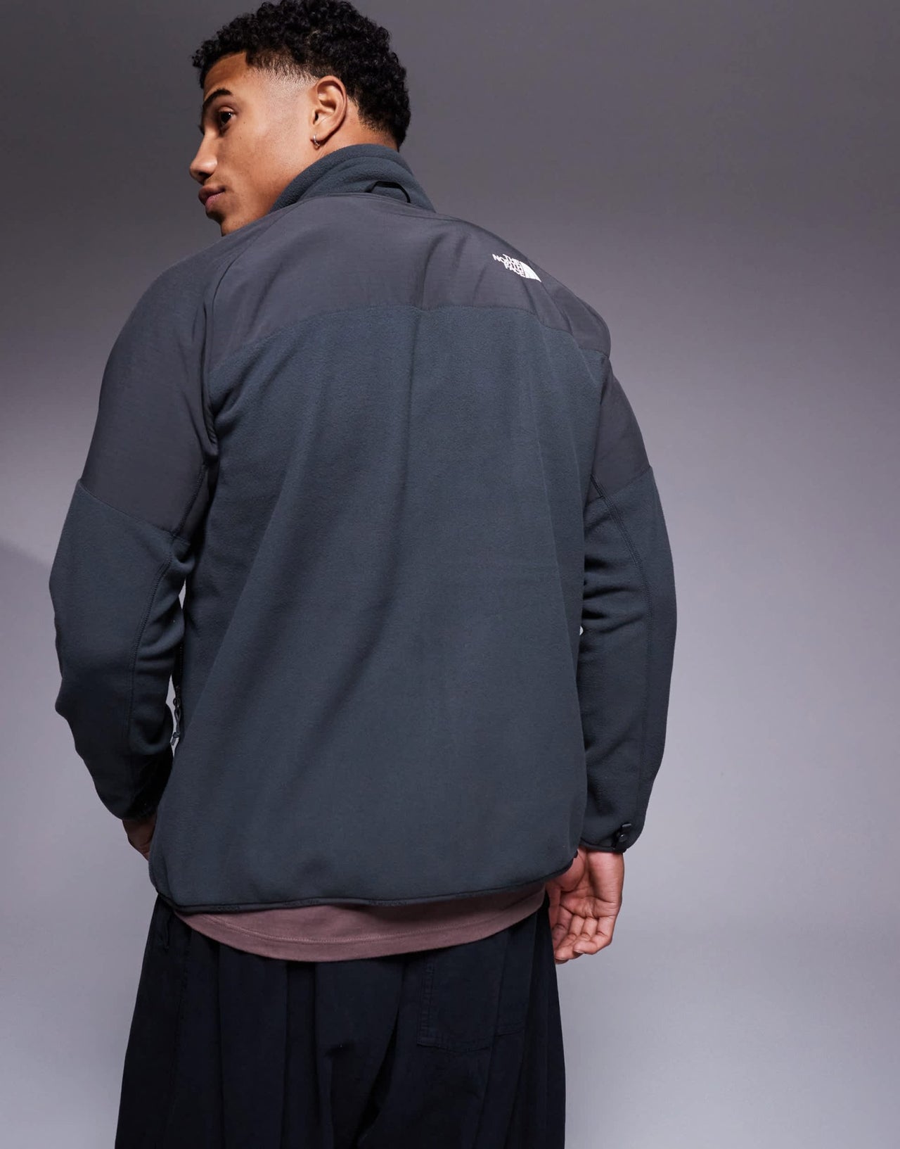 The North Face Glacier heavyweight full zip fleece in grey - ASOS Sample Sale EU Store