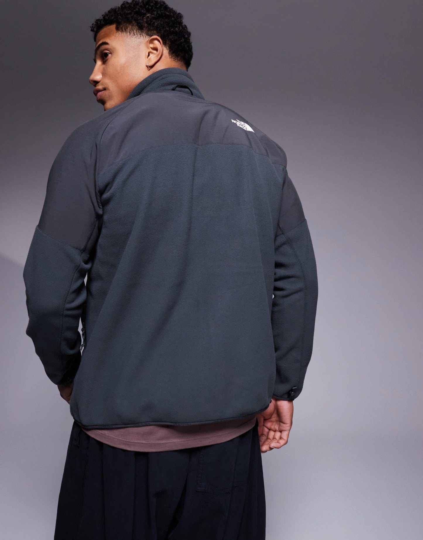 The North Face Glacier heavyweight full zip fleece in grey - ASOS Sample Sale EU Store