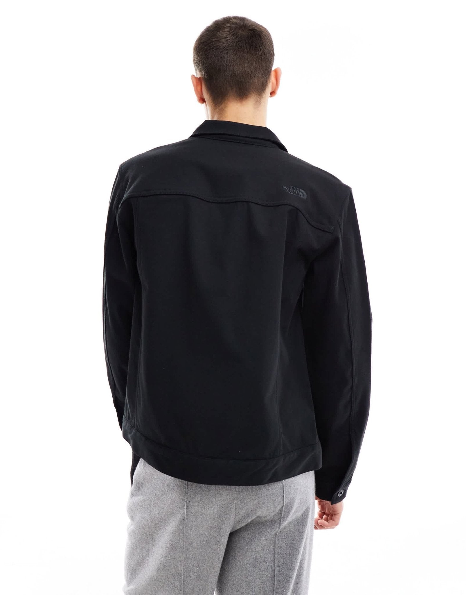 The North Face Hedston pocket worker jacket in black - ASOS Sample Sale EU Store