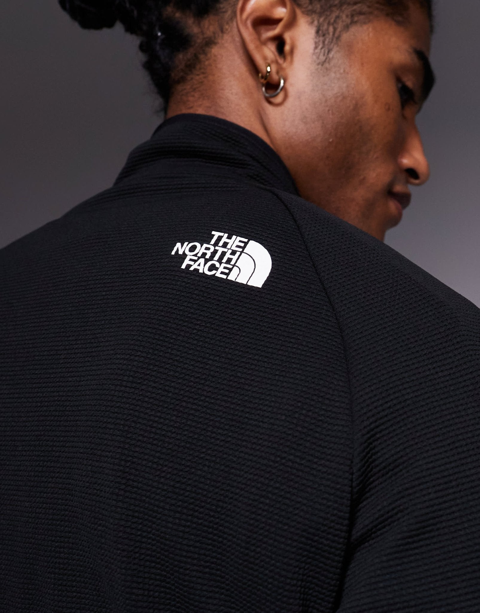 The North Face Kecha 1/4 zip packable anorak in black - ASOS Sample Sale EU Store