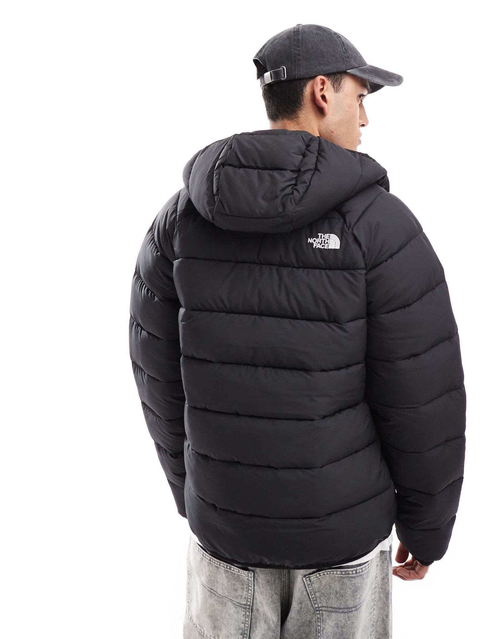 The North Face Laurez logo hooded puffer jacket in black exclusive to ASOS - ASOS Sample Sale EU Store