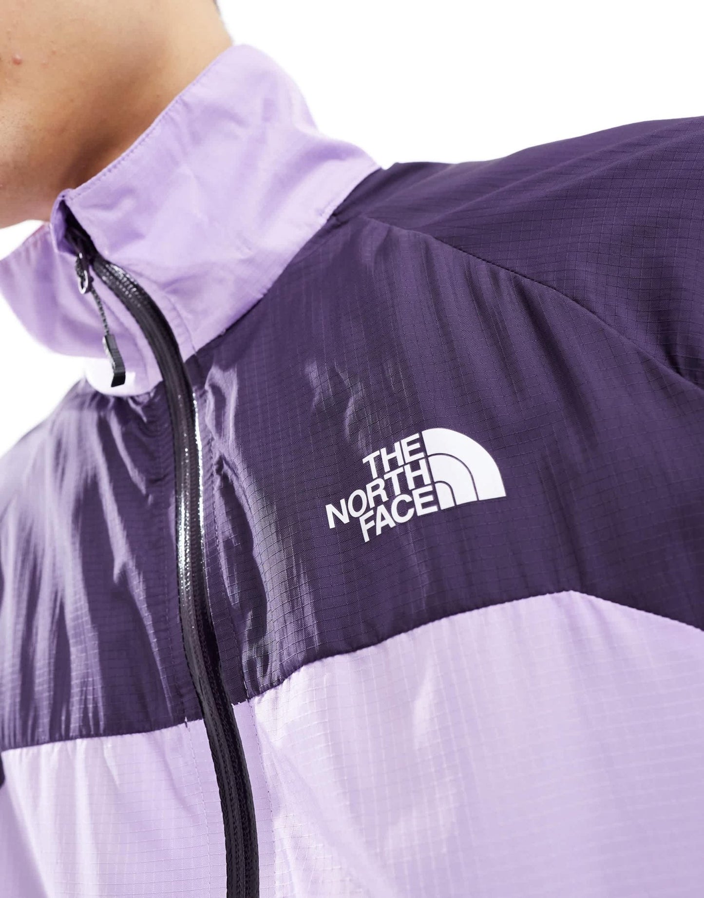 The North Face NSE Windshell zip tracktop in lilac and purple - ASOS Sample Sale EU Store