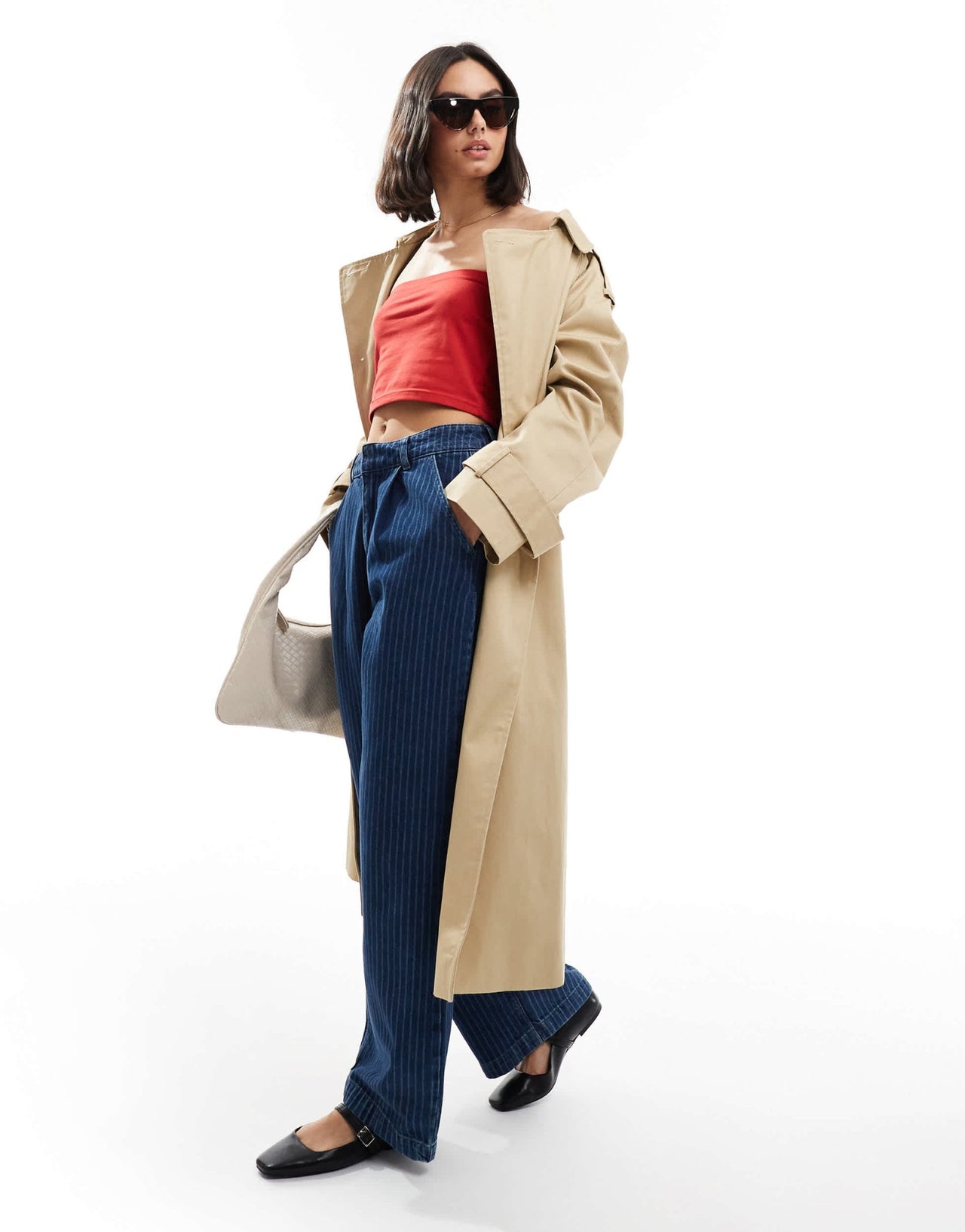 Threadbare bandeau top in red - ASOS Sample Sale EU Store