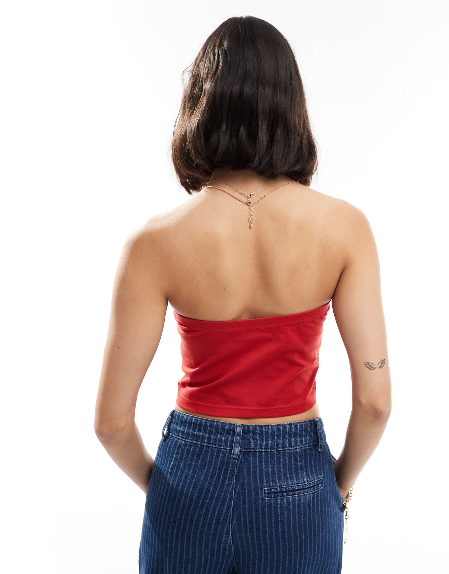 Threadbare bandeau top in red - ASOS Sample Sale EU Store