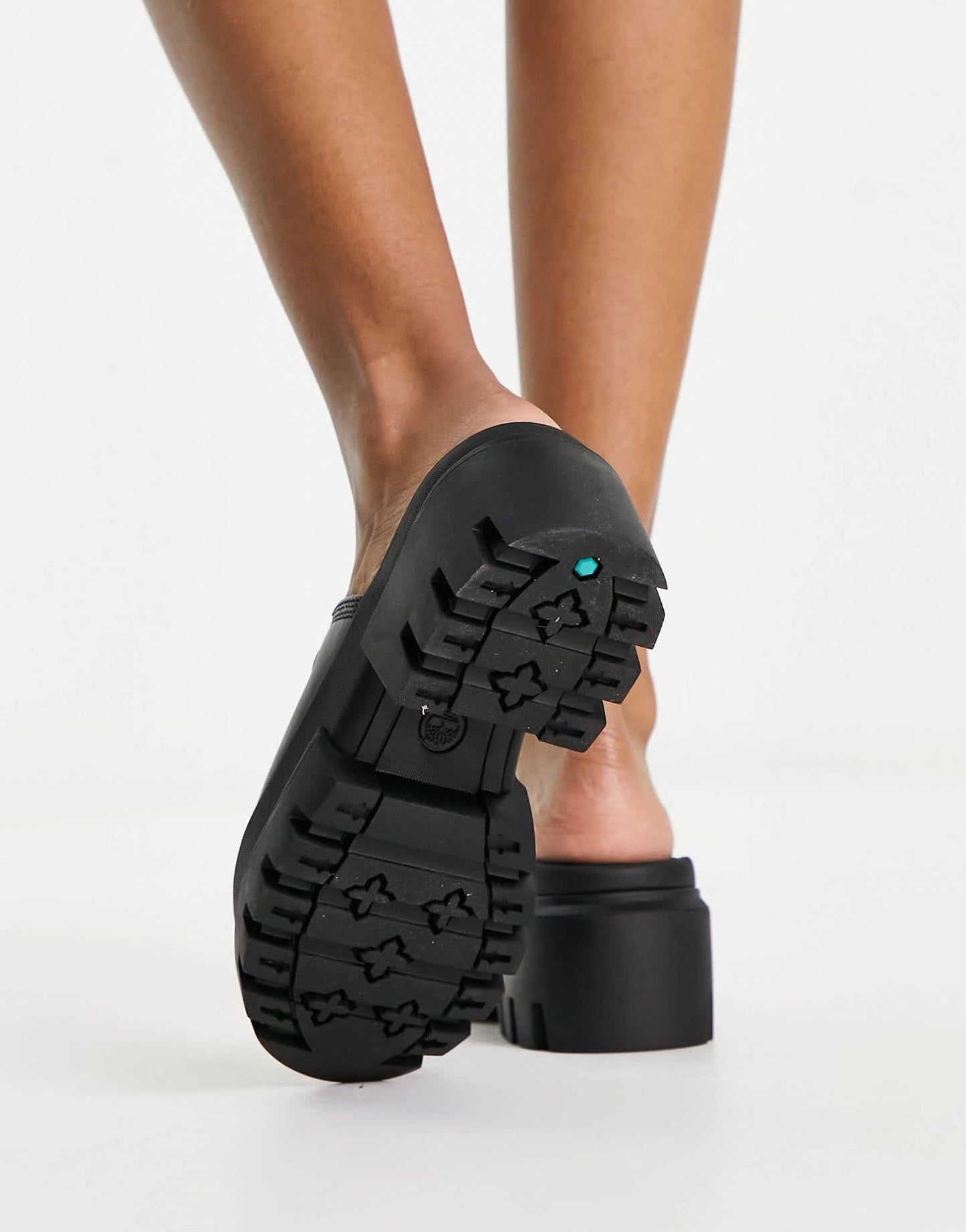 Timberland everleigh mule sandals in black full grain leather - ASOS Sample Sale EU Store
