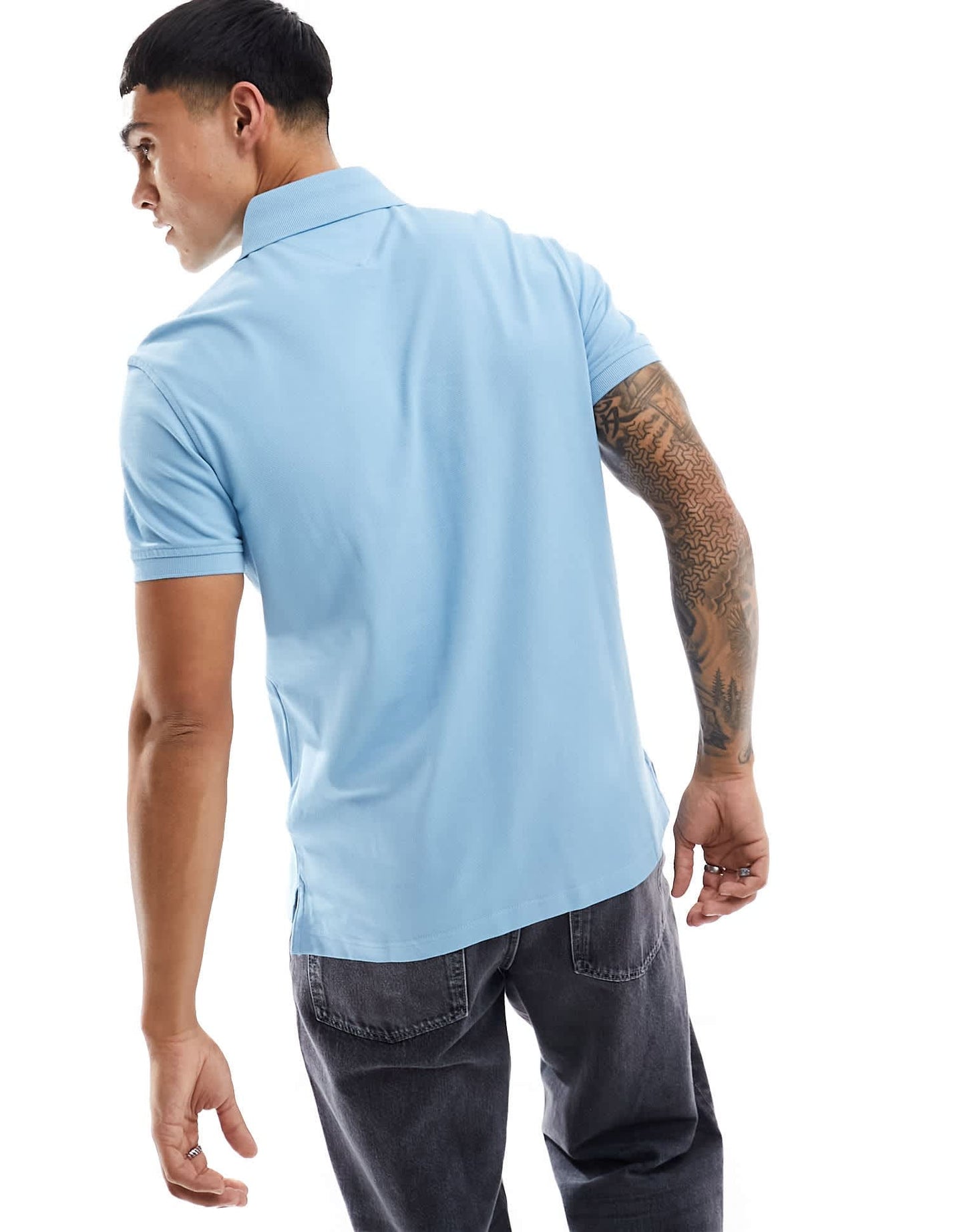 Tommy Hilfiger 1985 slim polo shirt in blue - ASOS Sample Sale EU Store