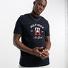 T-shirt à logo graphique Tommy Hilfiger marine