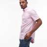 Tommy Hilfiger heritage oxford short sleeve shirt in pale pink
