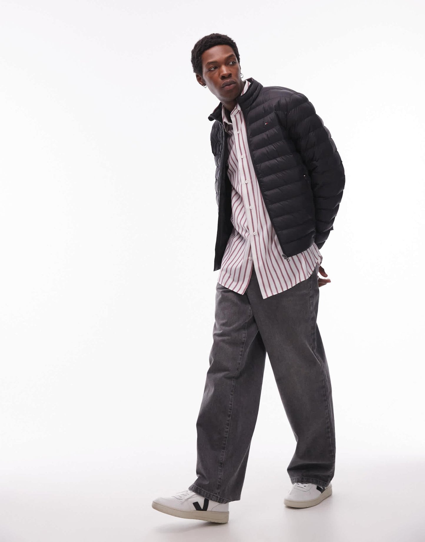 Tommy Hilfiger padded jacket in black - ASOS Sample Sale EU Store