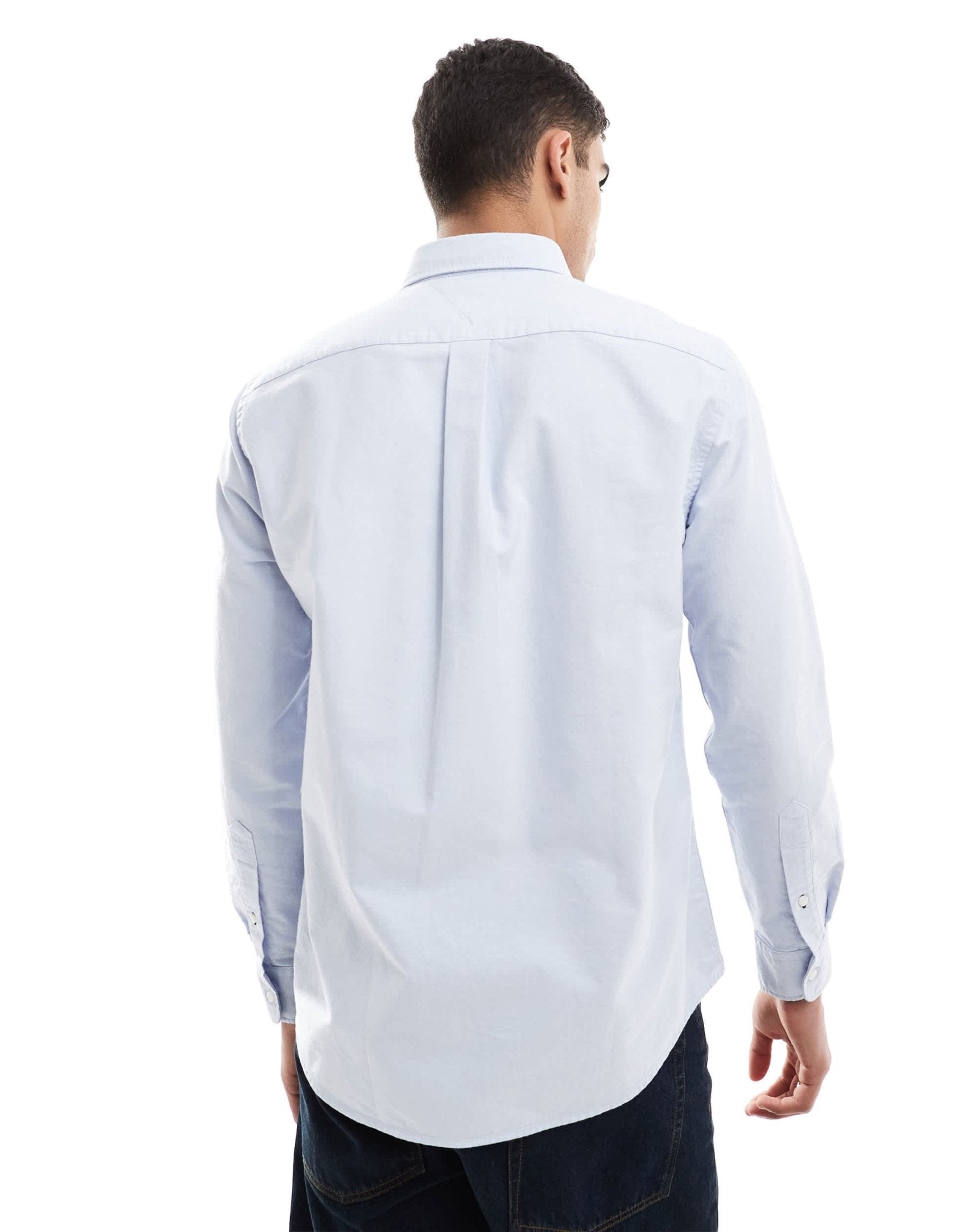 Tommy Hilfiger regular fit oxford shirt in pale blue - ASOS Sample Sale EU Store
