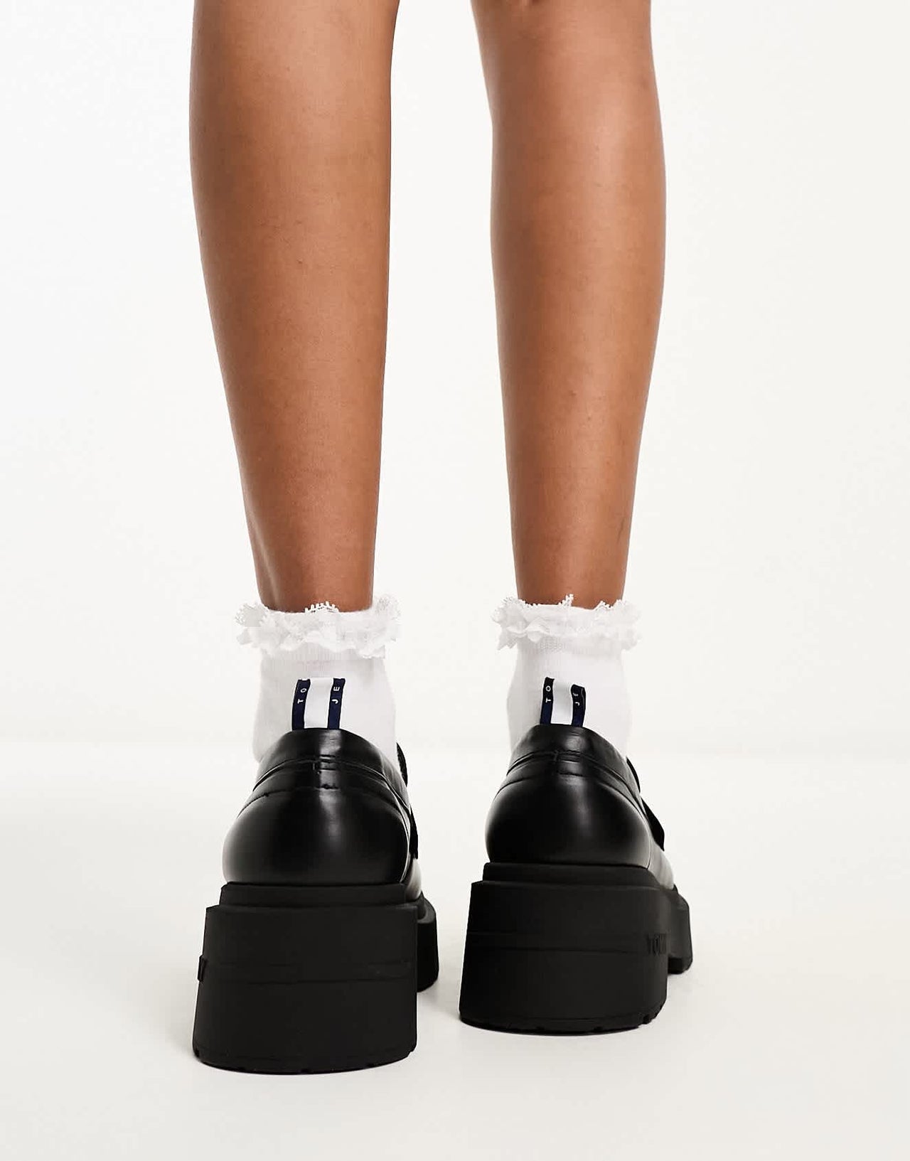 Tommy Jeans Ava loafers in black - ASOS Sample Sale EU Store