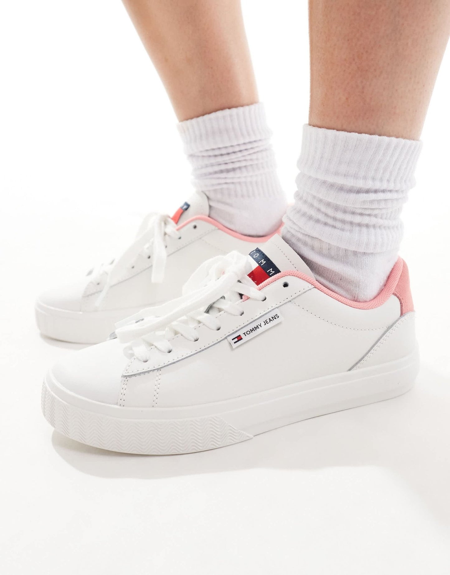 Tommy Jeans cupsole trainers in pink - ASOS Sample Sale EU Store