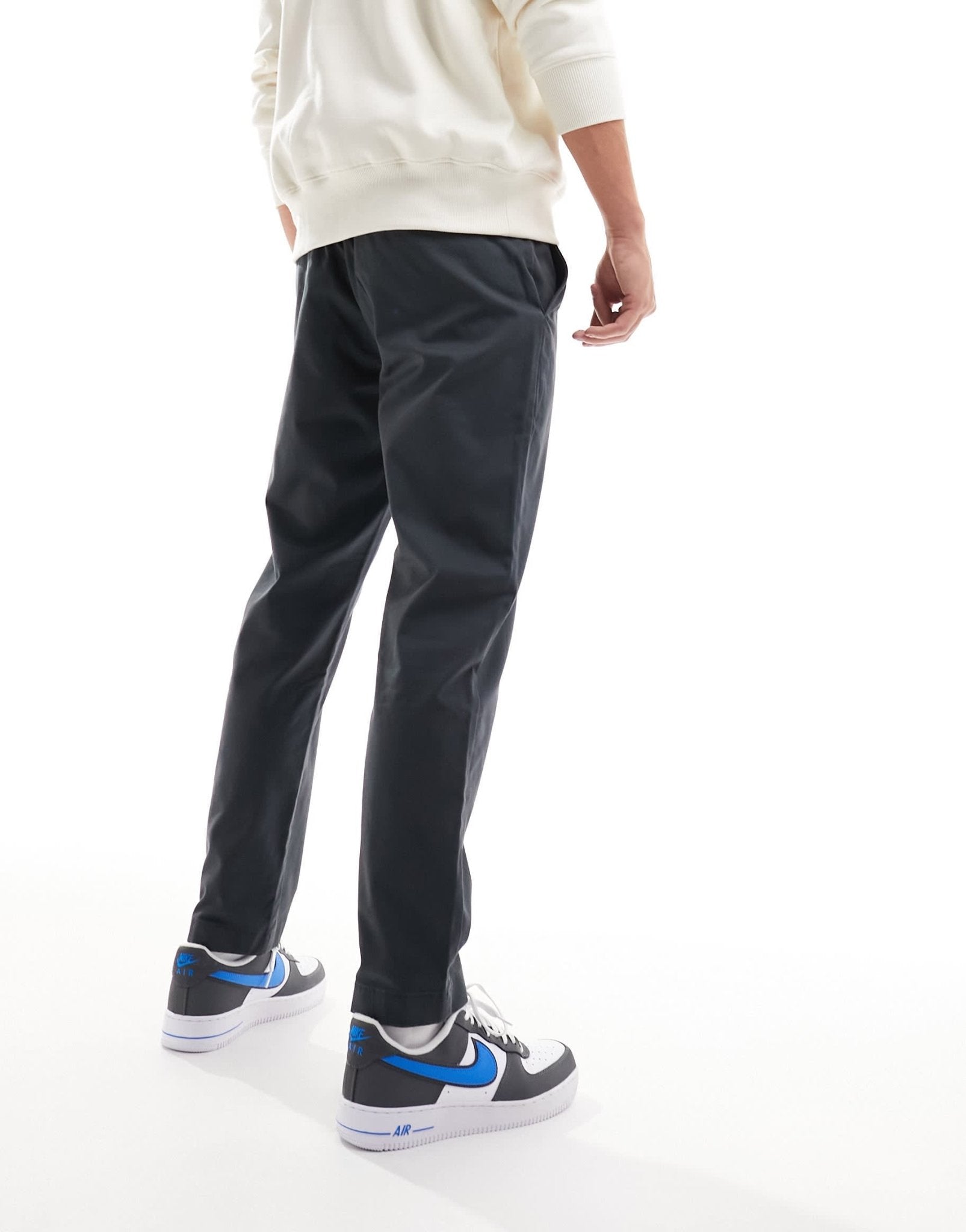 Tommy Jeans dad chinos in charcoal - ASOS Sample Sale EU Store