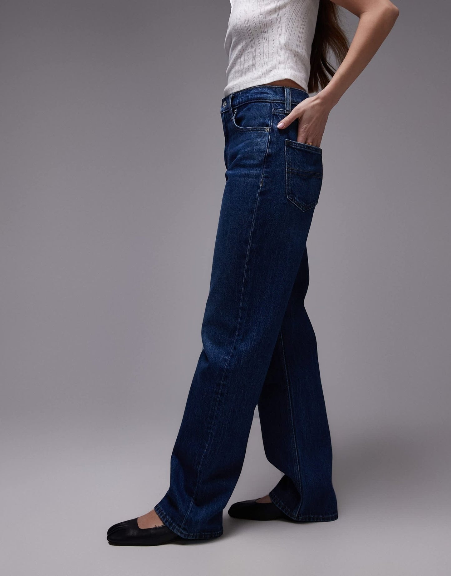 Tommy Jeans Layla slim straight jeans in dark wash - ASOS Sample Sale EU Store
