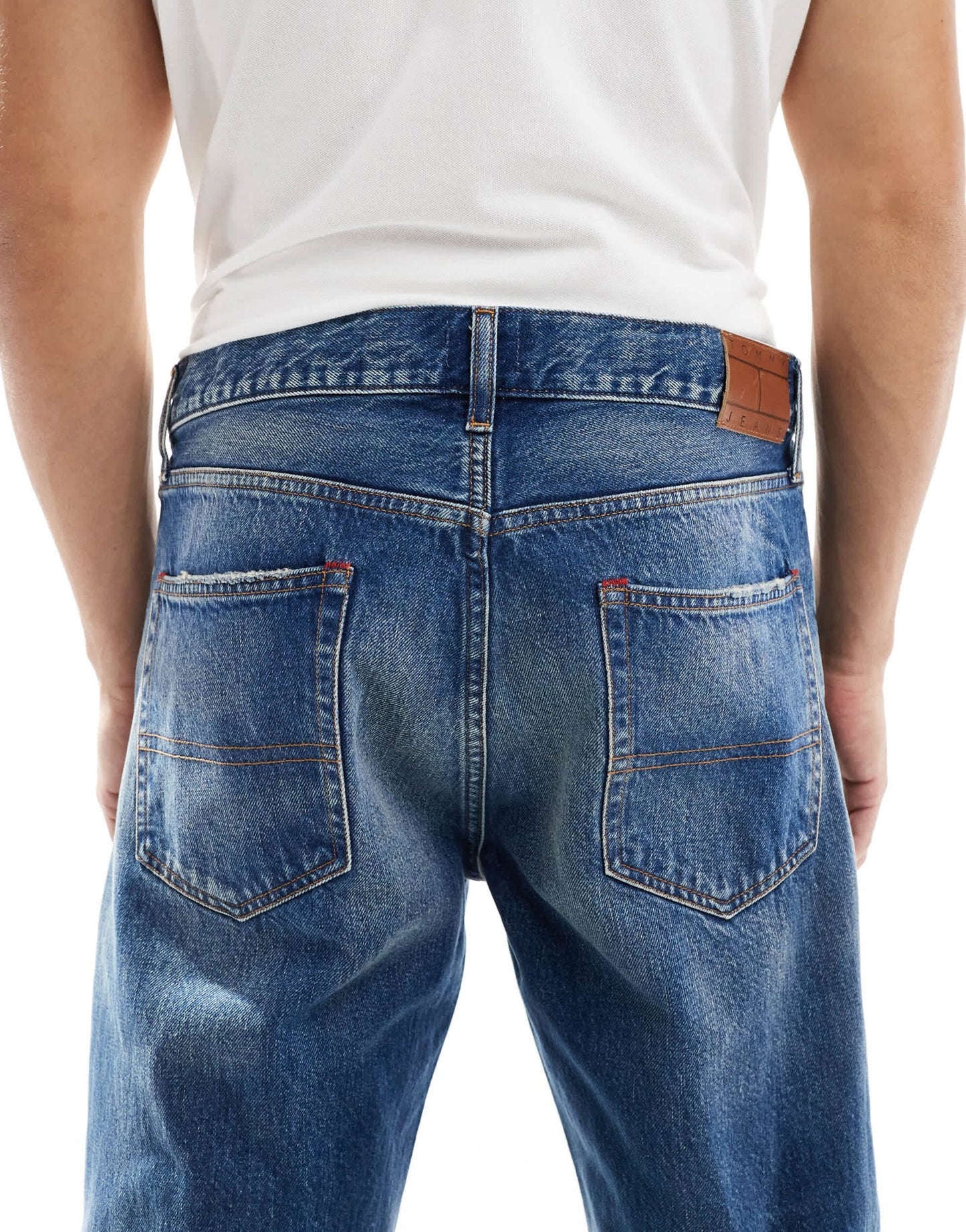 Tommy Jeans Otis regular straight jeans in faded dark wash - ASOS Sample Sale EU Store