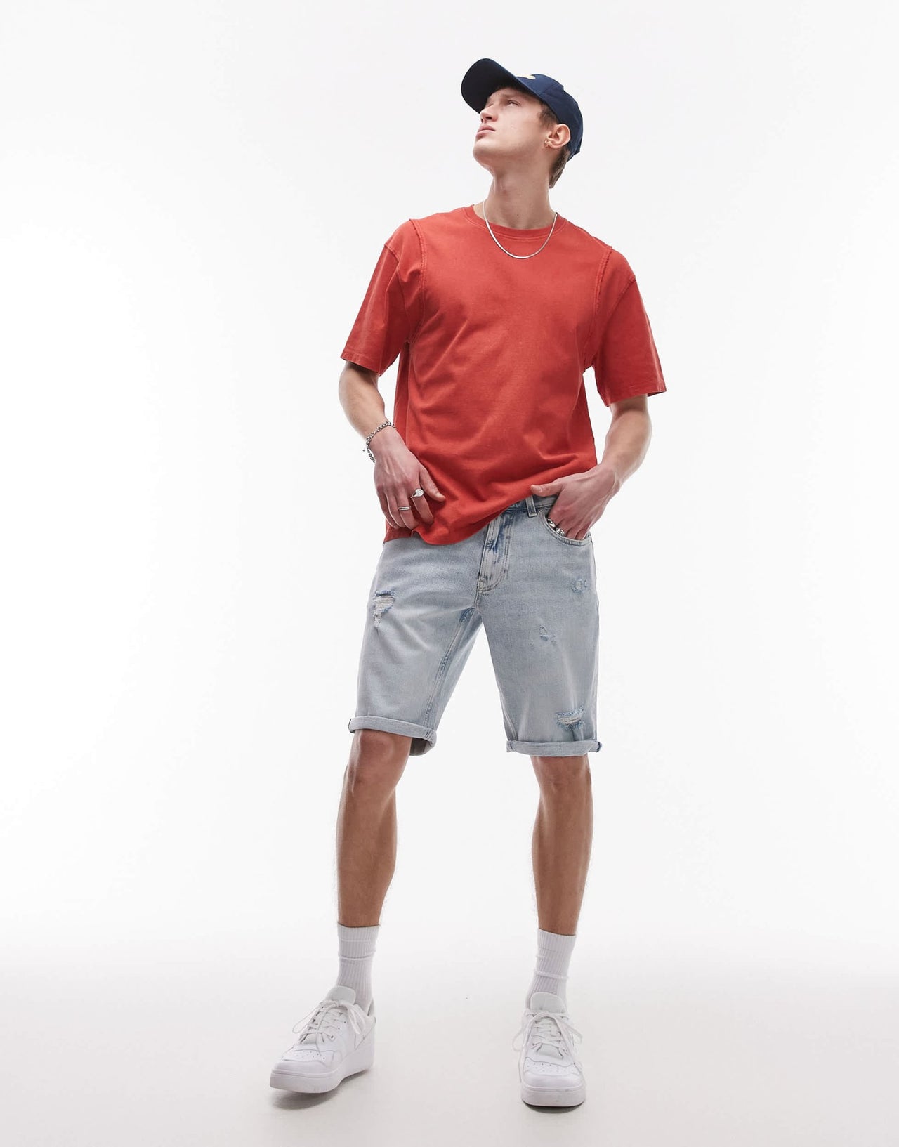 Tommy Jeans Ronnie slim denim shorts in light wash - ASOS Sample Sale EU Store