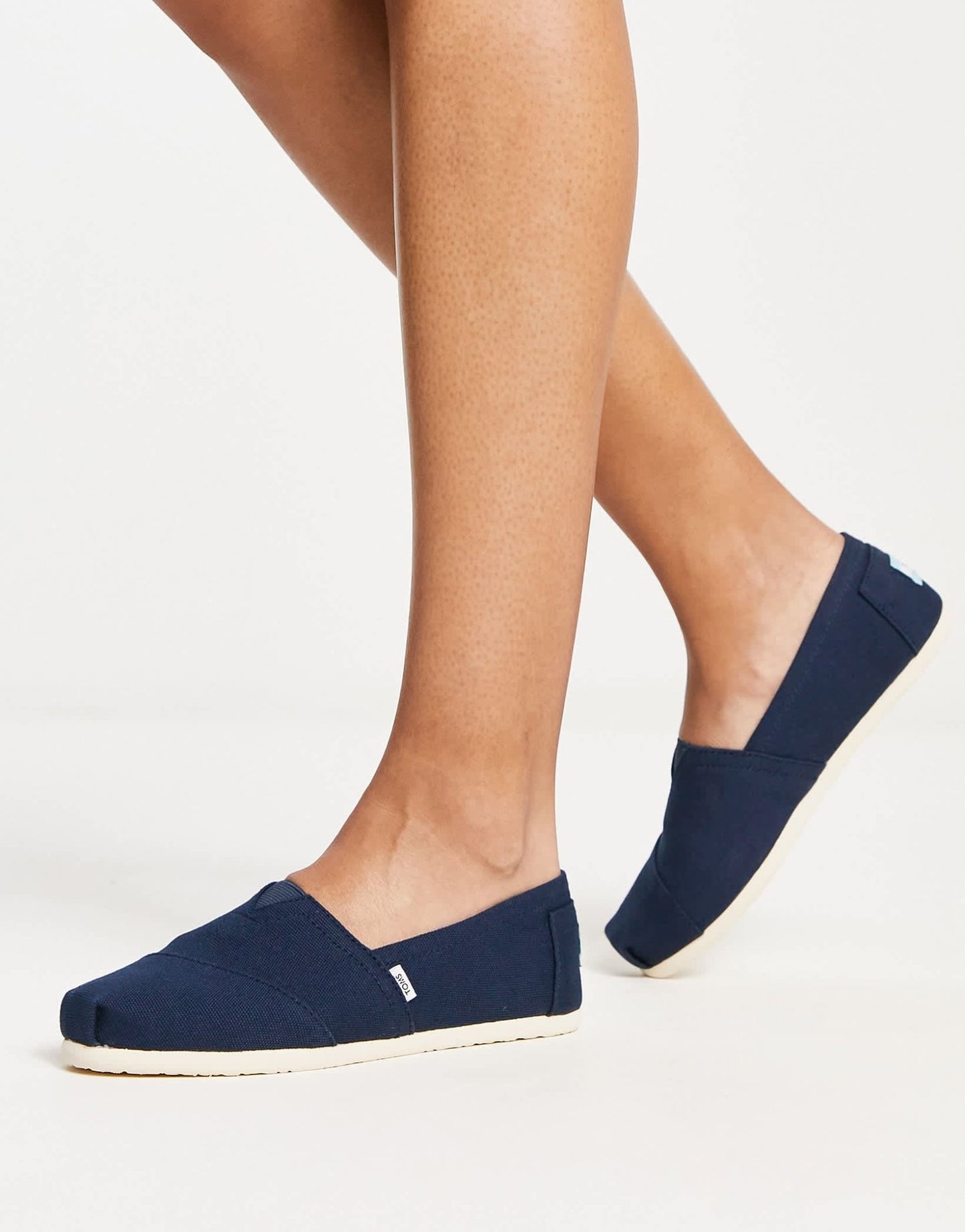 Toms Alpargata espadrilles in navy - ASOS Sample Sale EU Store
