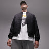Topman lightweight bomber in black