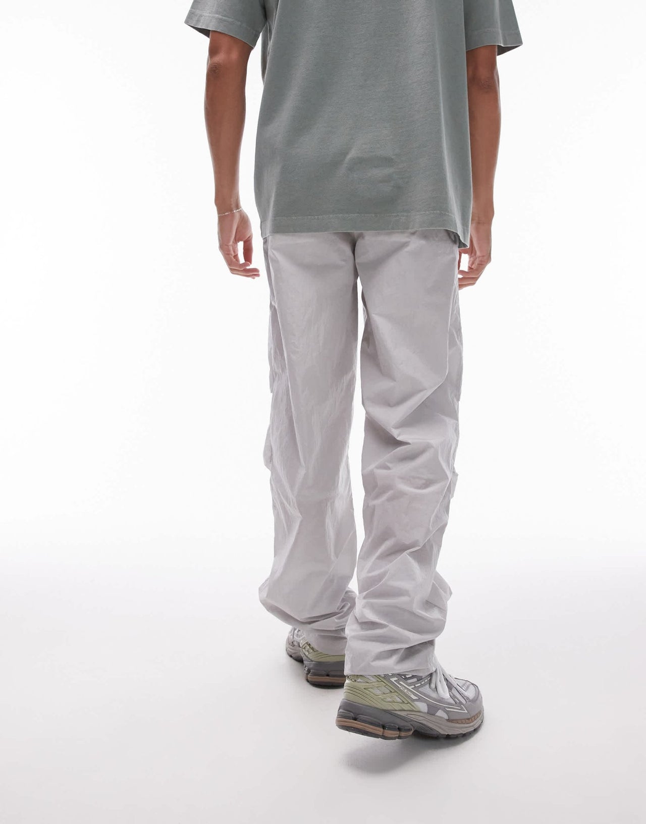 Topman loose trousers in grey - ASOS Sample Sale EU Store