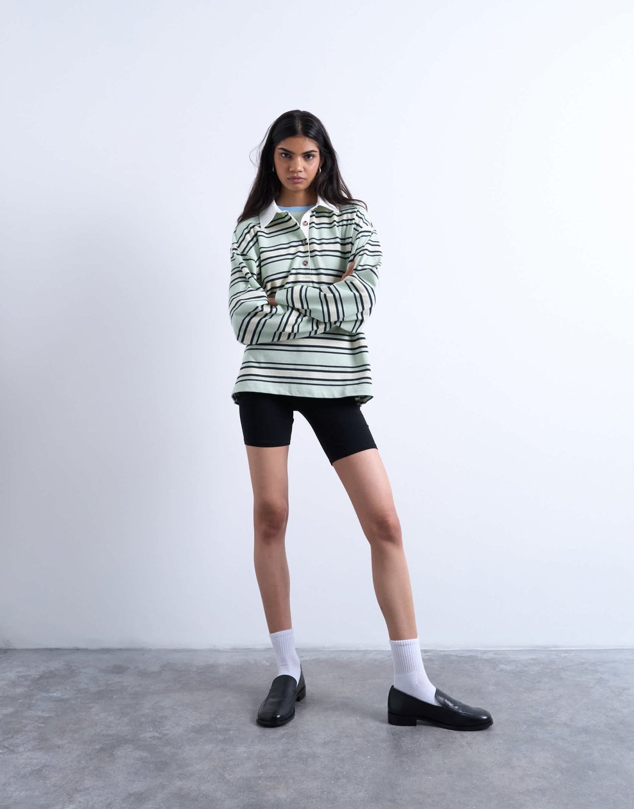 Topshop basic legging short in black - ASOS Sample Sale EU Store