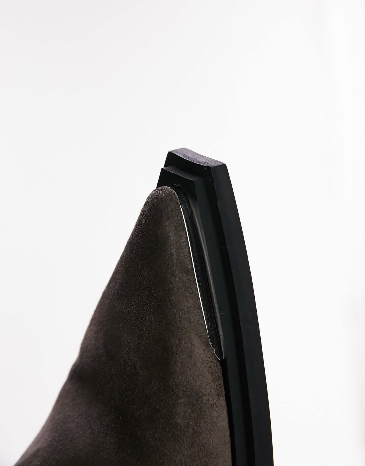 Topshop Riley suede western boot in mushroom - ASOS Sample Sale EU Store
