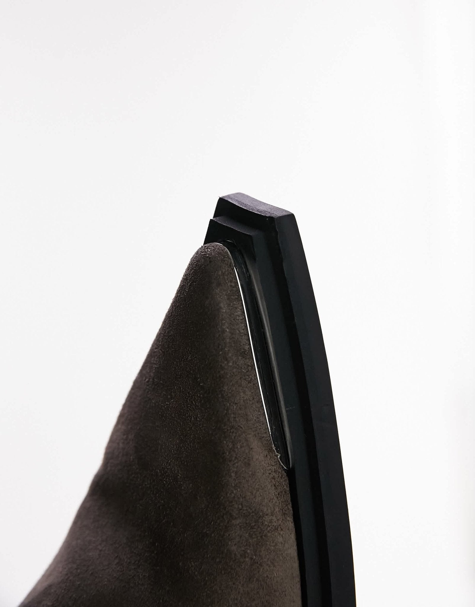 Topshop Riley suede western boot in mushroom - ASOS Sample Sale EU Store