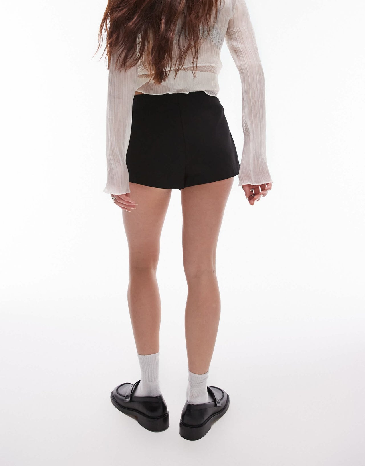 Topshop twill hot pant mini short in back - ASOS Sample Sale EU Store