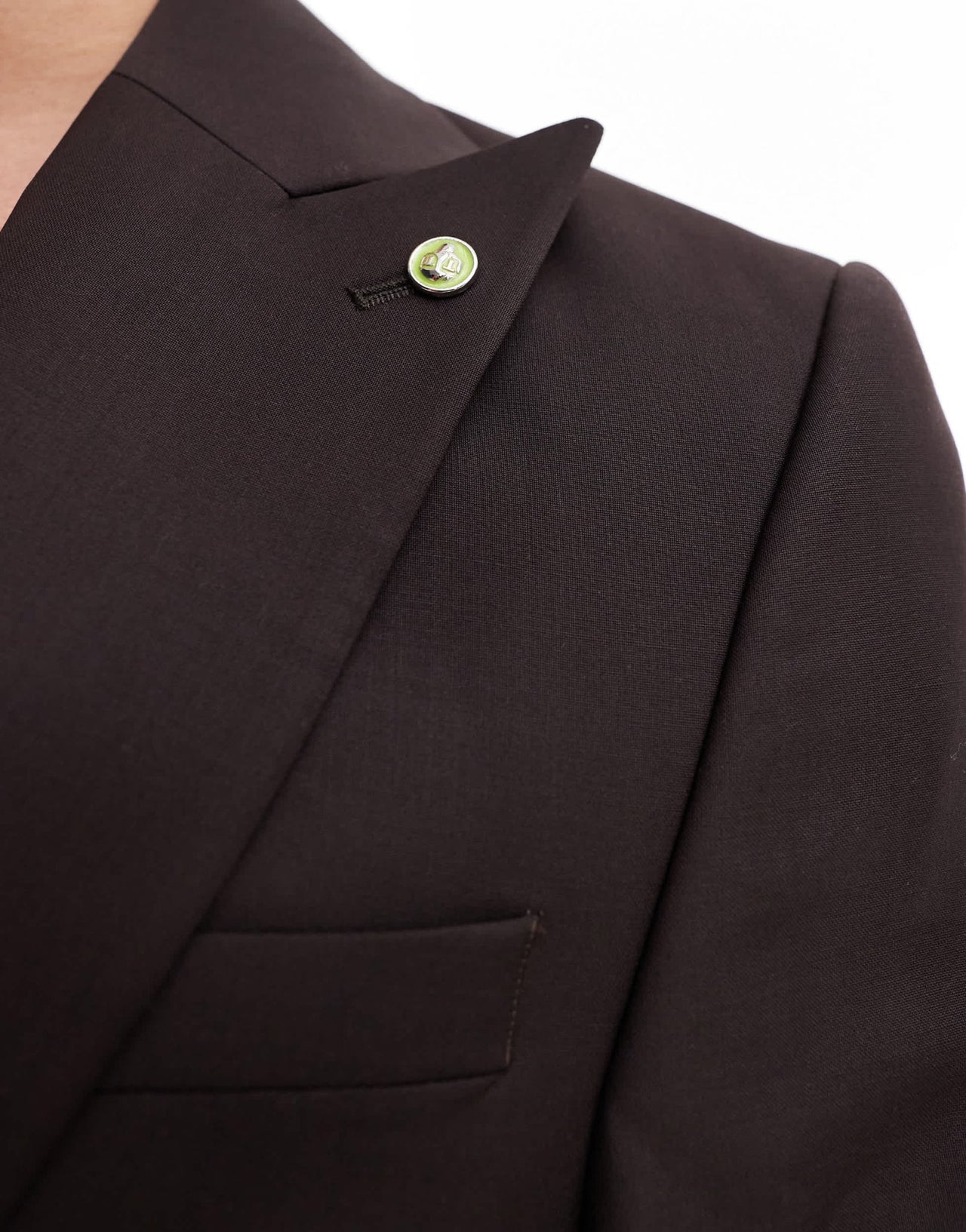 Twisted Tailor buscot suit jacket in brown - ASOS Sample Sale EU Store
