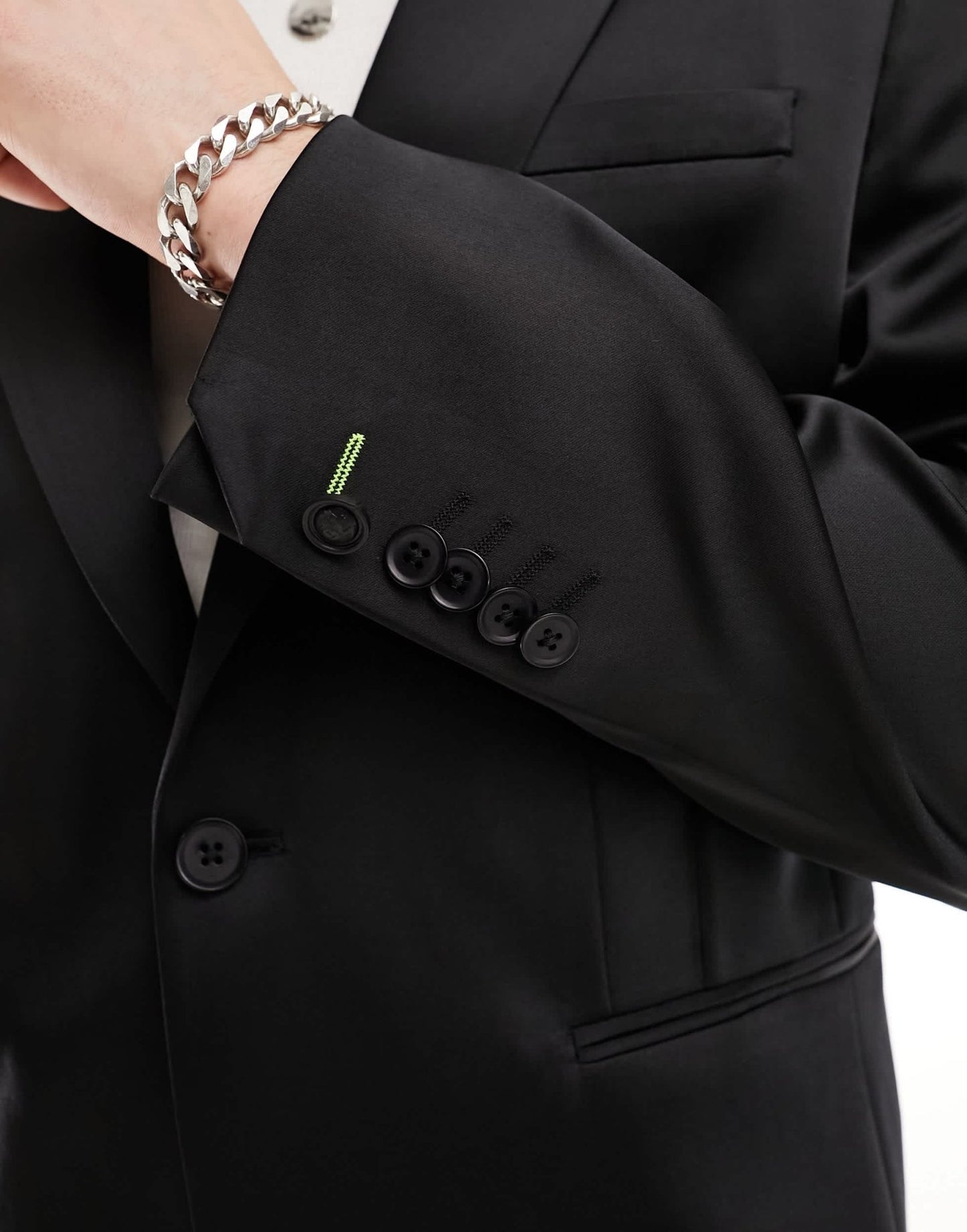 Twisted Tailor draco suit jacket in black - ASOS Sample Sale EU Store