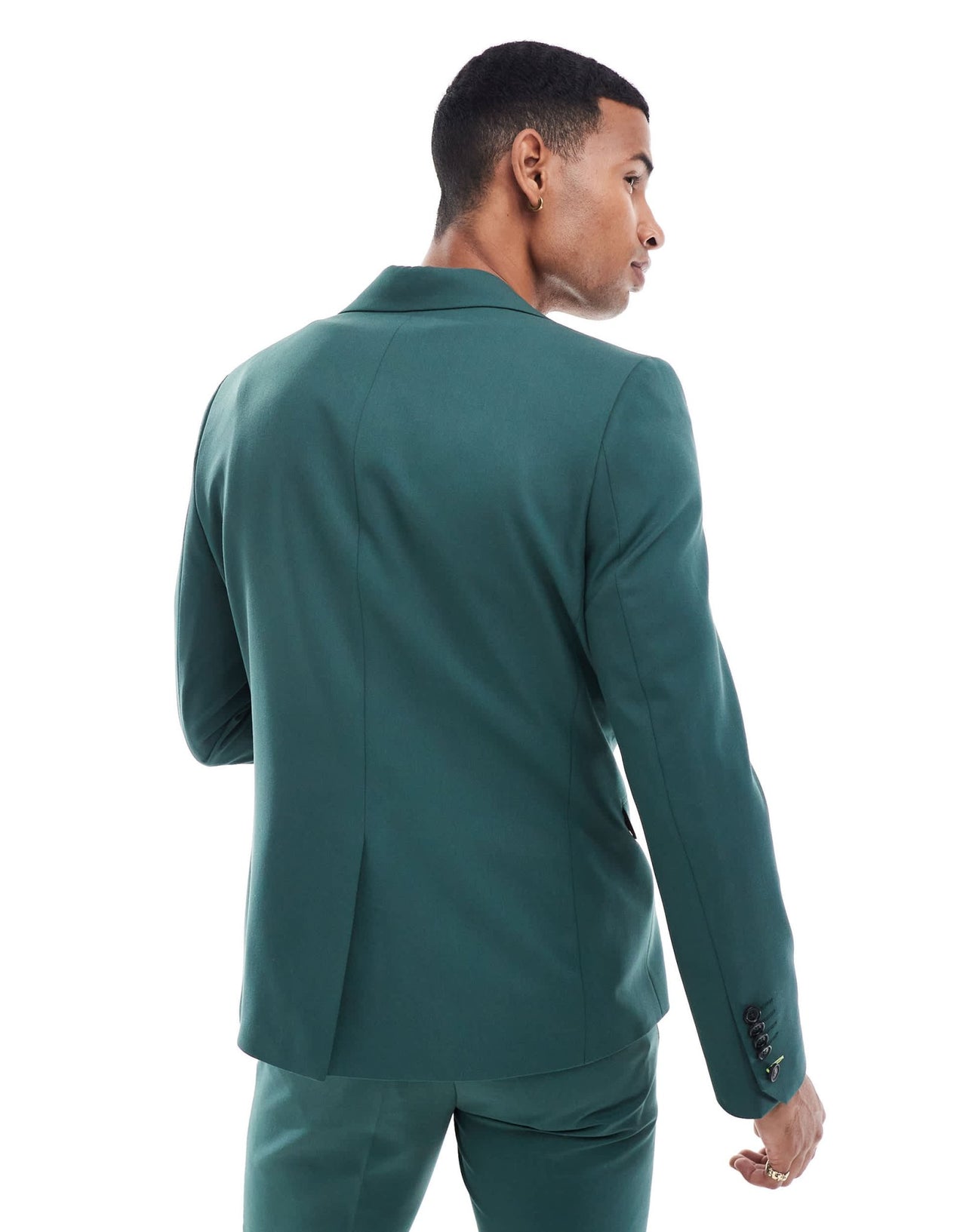 Twisted Tailor suit jacket in dark green - ASOS Sample Sale EU Store