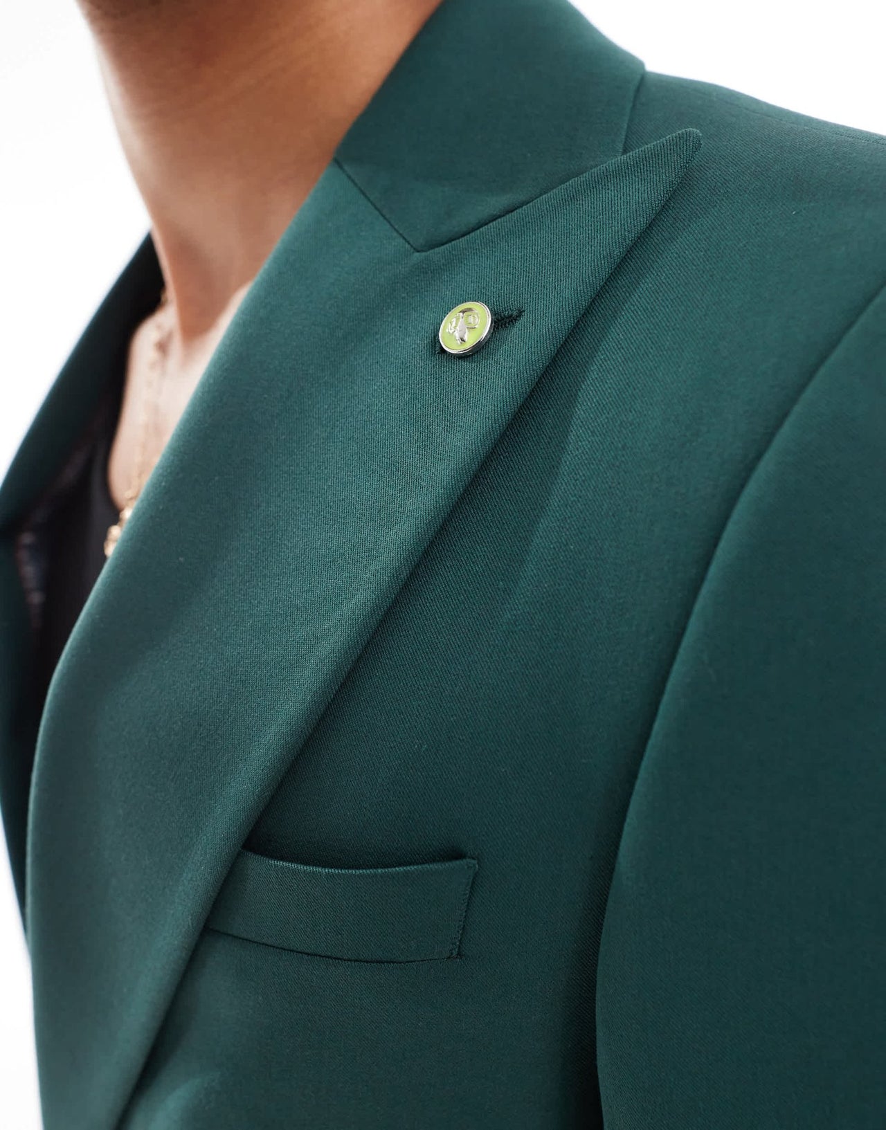 Twisted Tailor suit jacket in dark green - ASOS Sample Sale EU Store