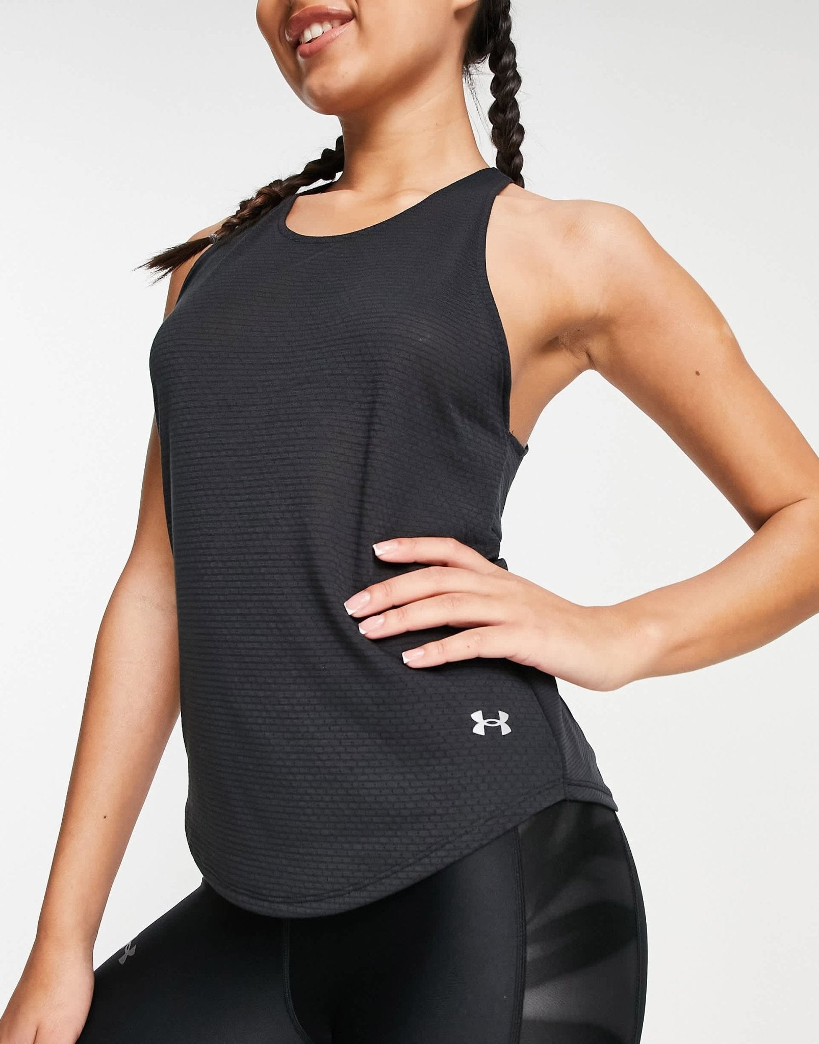 Under Armour Streaker vest in black - ASOS Sample Sale EU Store