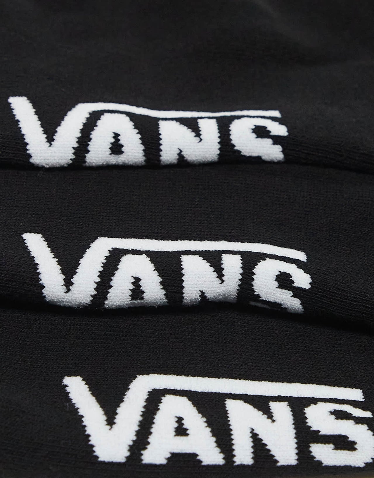 Vans 3 pack classic ankle socks in black - ASOS Sample Sale EU Store
