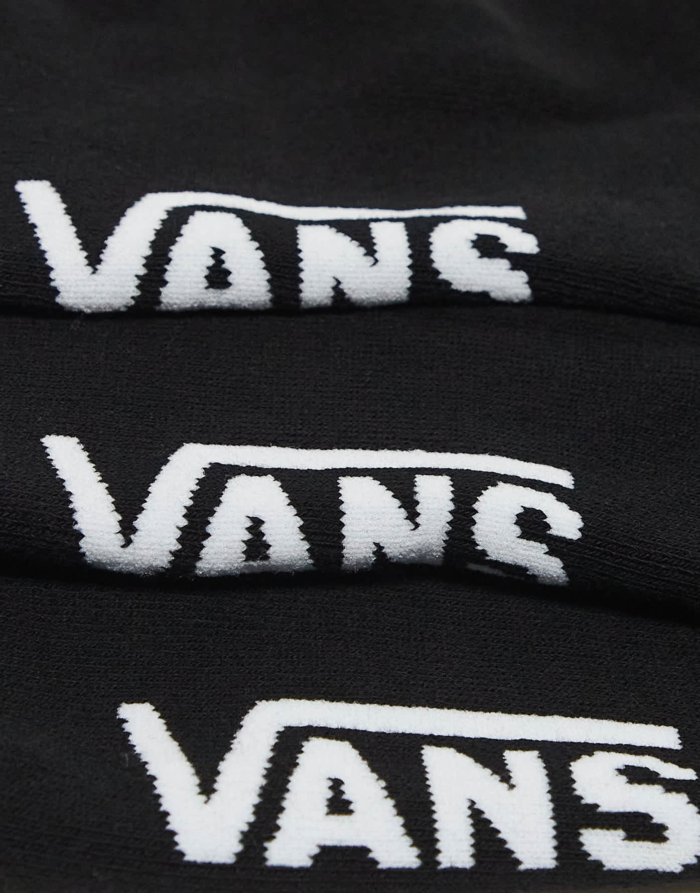 Vans 3 pack classic ankle socks in black - ASOS Sample Sale EU Store