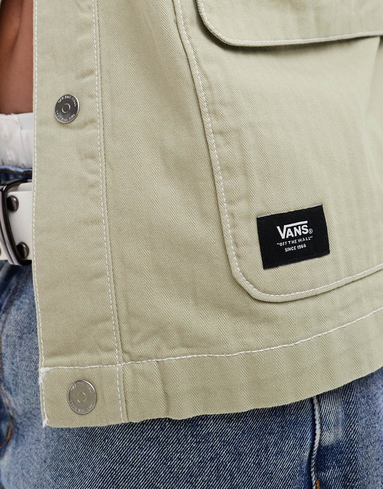 Vans codey utility jacket in light tan - ASOS Sample Sale EU Store