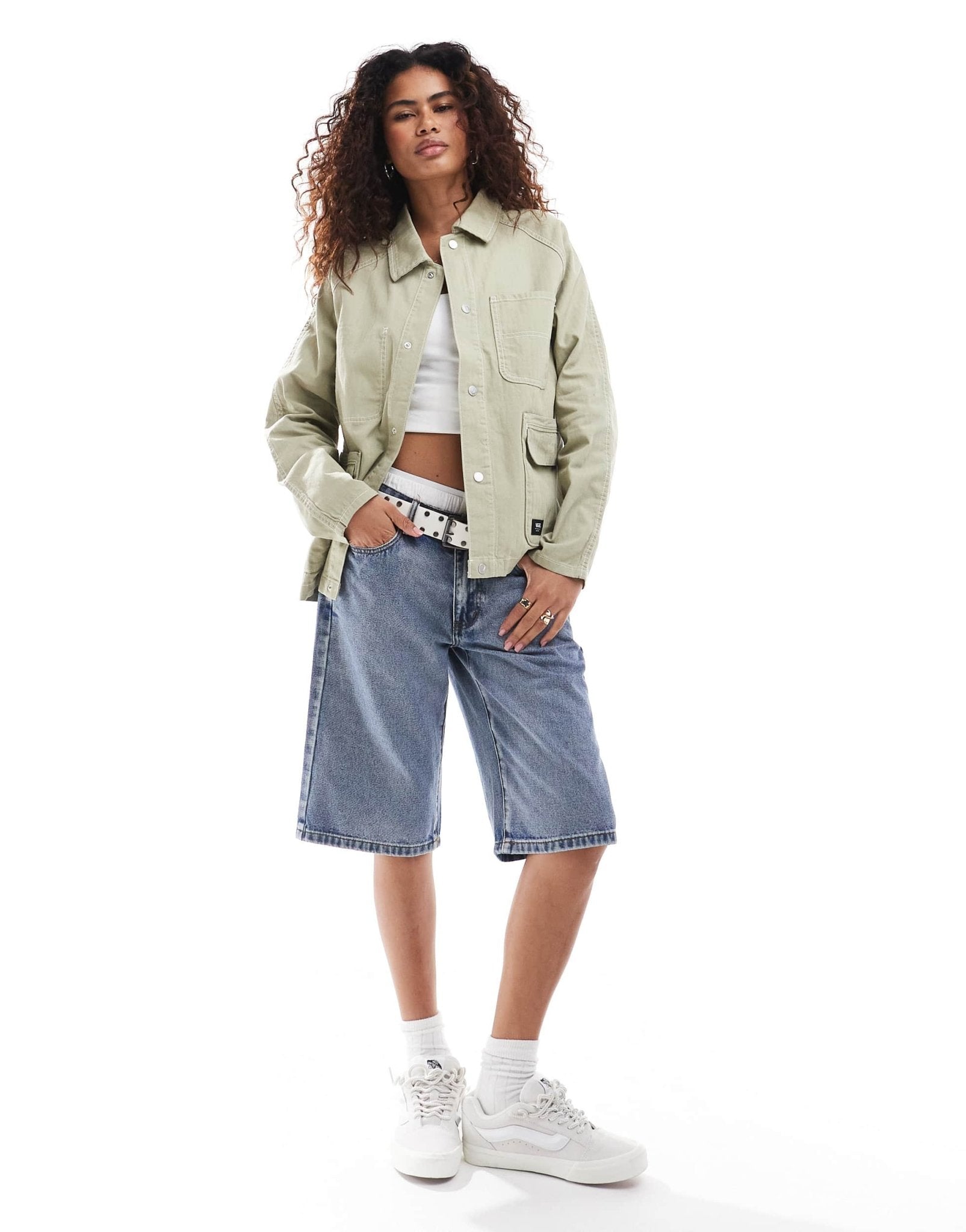 Vans codey utility jacket in light tan - ASOS Sample Sale EU Store