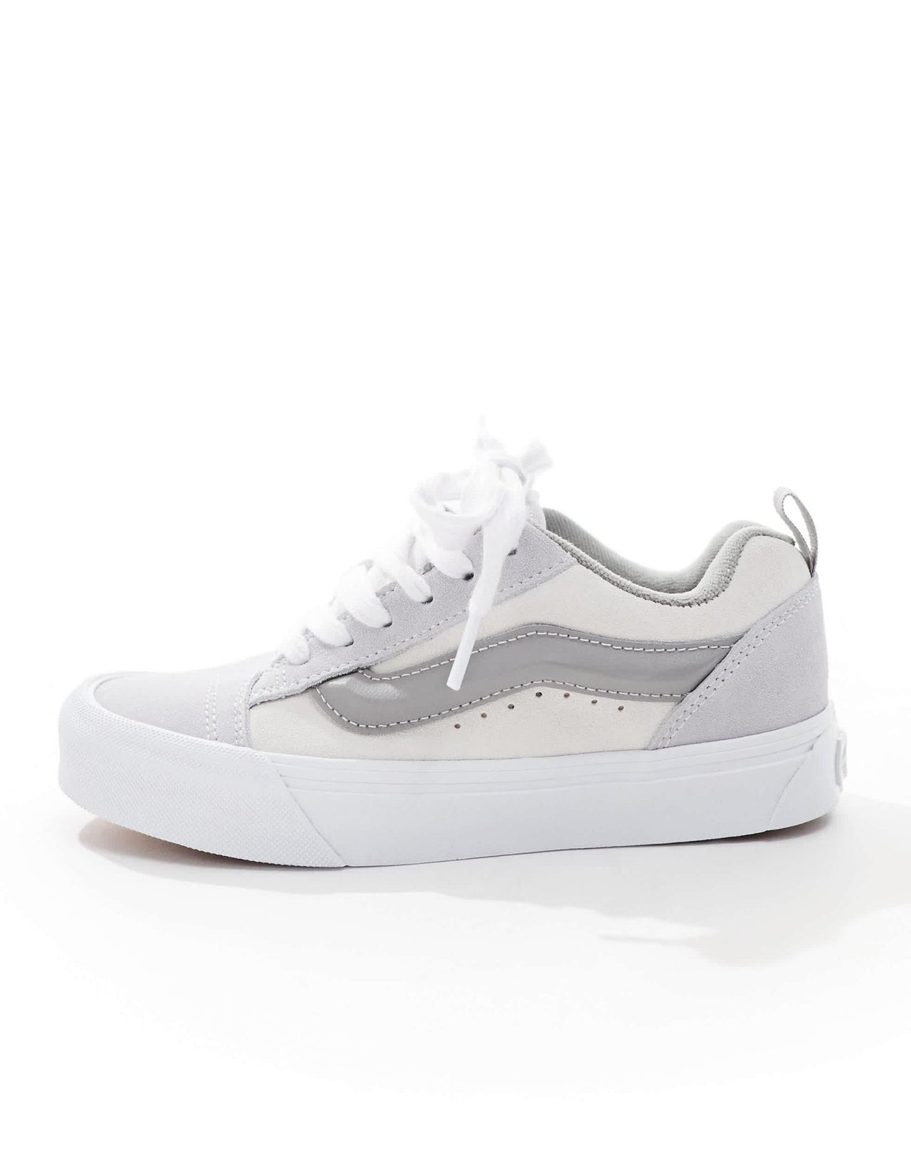 Vans knu skool chunky trainers in light grey multi - ASOS Sample Sale EU Store